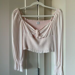 Aritzia Sinatra Longsleeve Blouse